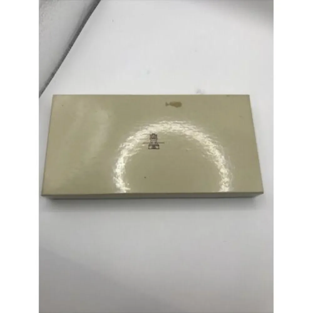 2 Haviland Limoges Coasters - Presentation Box Pink Blue‎ Floral
